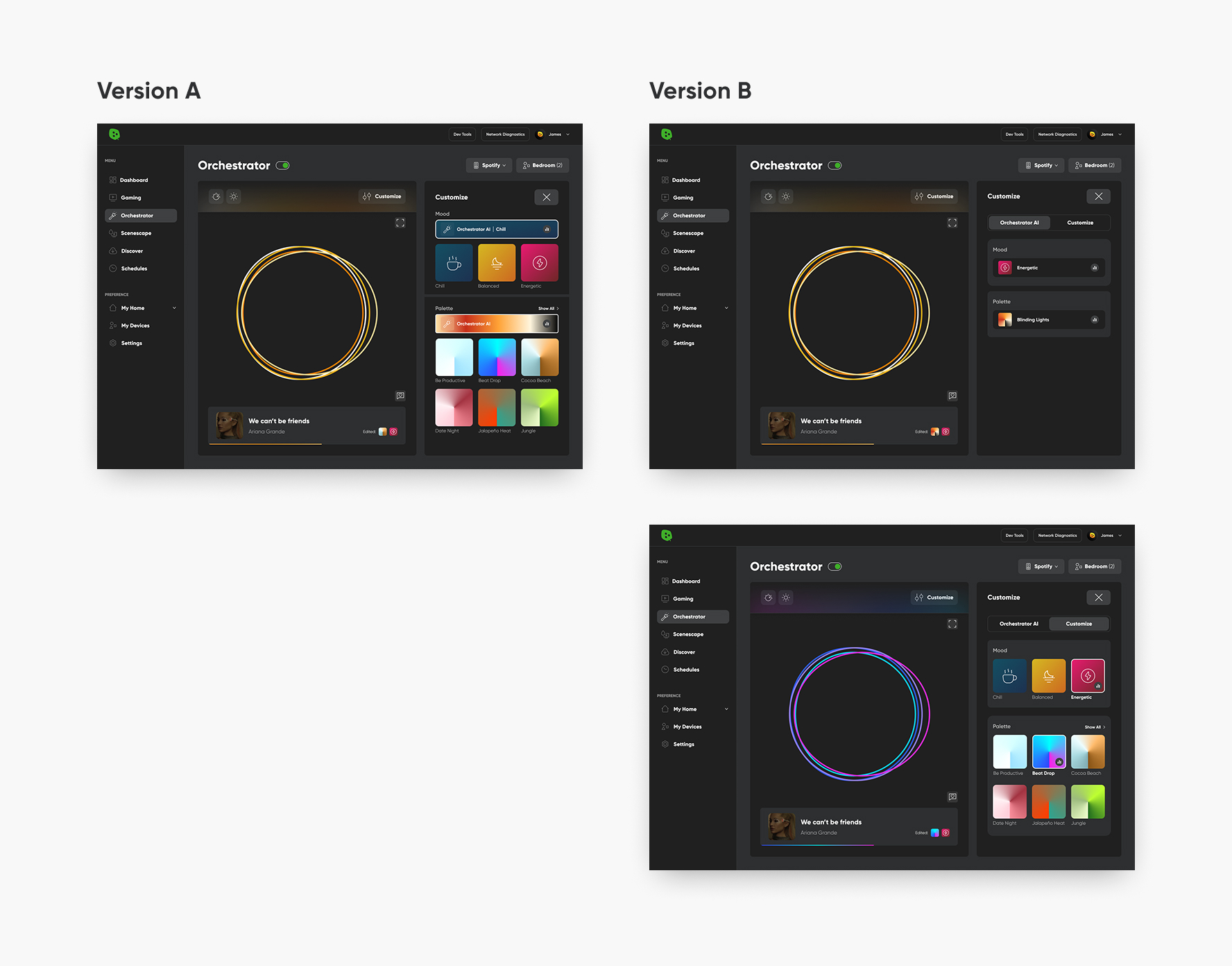 a chart showing responsive type scaling